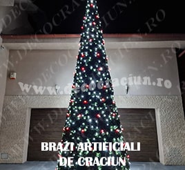 Brad artificial de Craciun 6m inaltime