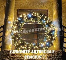 coronite de craciun cu leduri