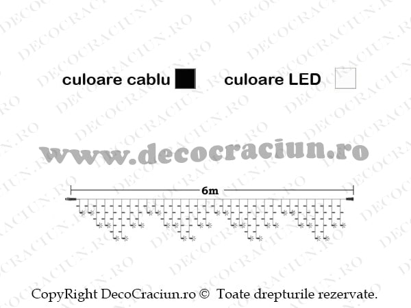 Turturi luminosi exterior 6m conectabili