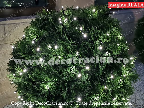 Instalatie solara craciun leduri albe incarcare solara