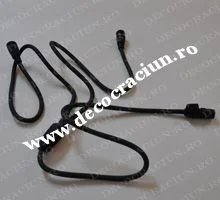 Conector / distribuitor Y pentru instalatii luminoase de Craciun
