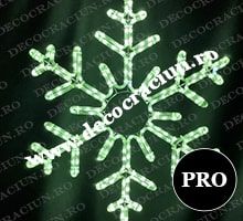 Fulg de zapada de exterior cu leduri alb rece 60cm conectabil